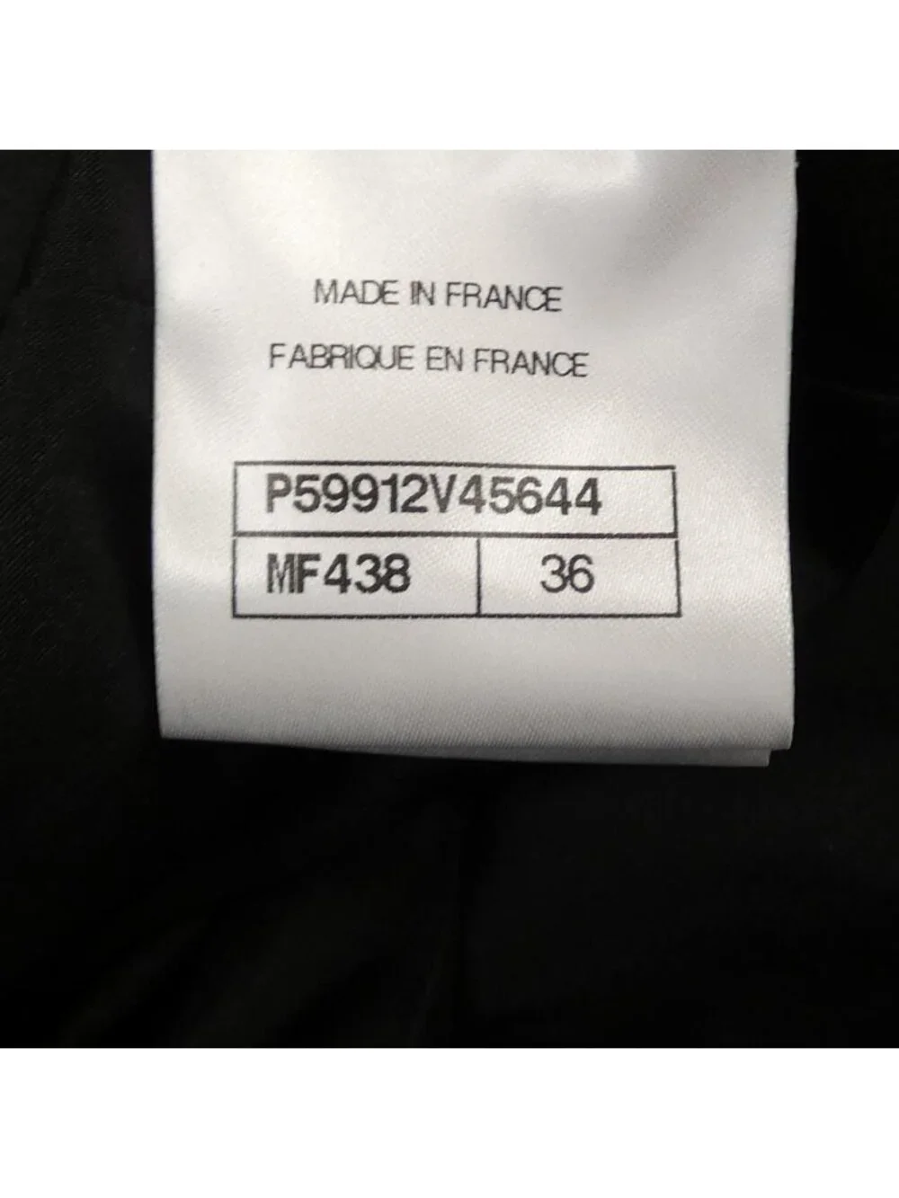 Chanel 18k Pants Black